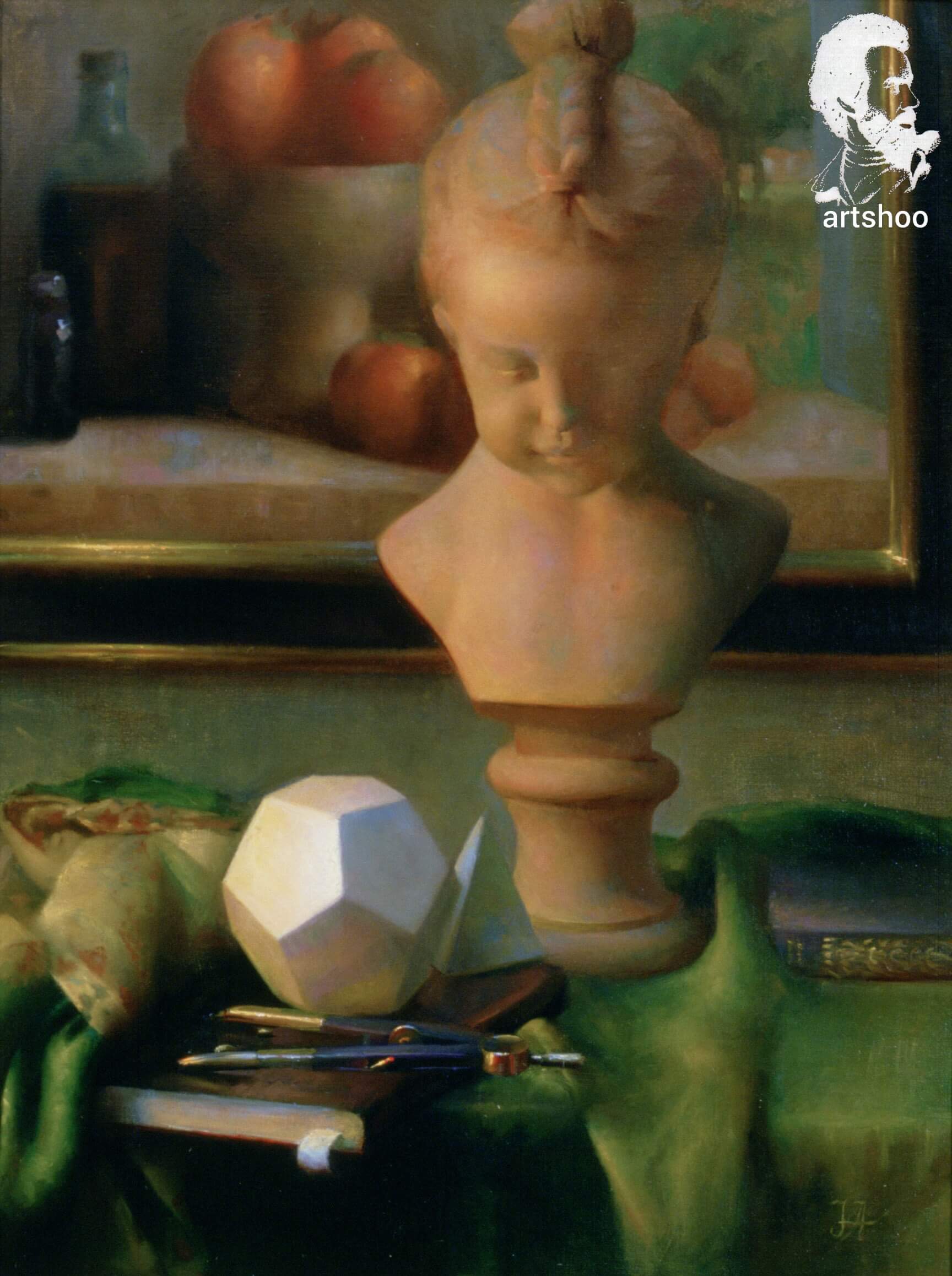 آموزش نقاشی رنگ روغن